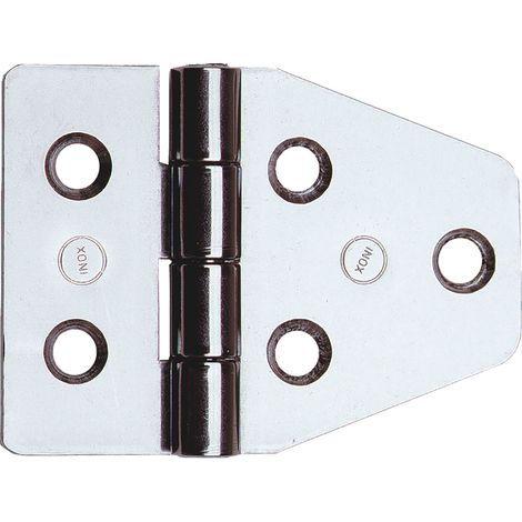 CERNIERA IN ACCIAIO INOX ART.852IN mm 40 x 55- 24 pezzi  - ALDEGHI LUIGI