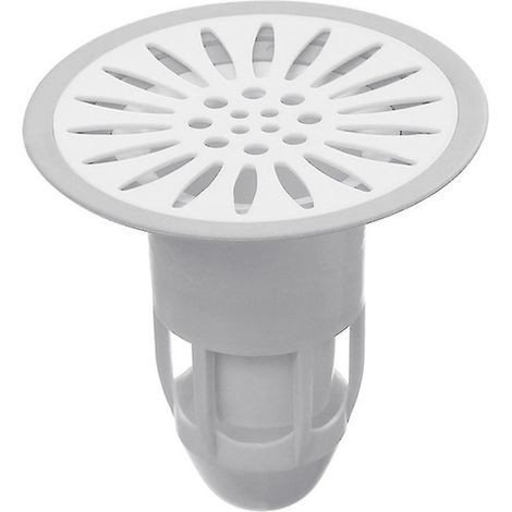 Bouchon d'évacuation anti-odeur pour douche, couvercle de sol désodorisant, siphon inodore. (1/4)