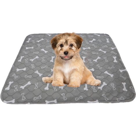 Tapis imperméable pour chien et chat, alèse absorbante 3 couches anti-fuites (1/5)