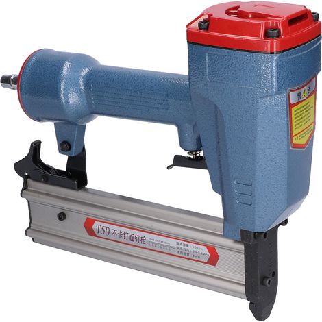 T50DC Druckluftnagler für Nägel von 15 bis 50 mm, Drucklufttacker für Holzbearbeitung und Innenausbau (1/5)