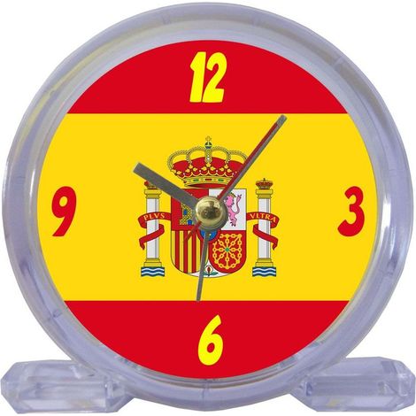 Petit réveil Drapeau Espagnol by Cbkreation