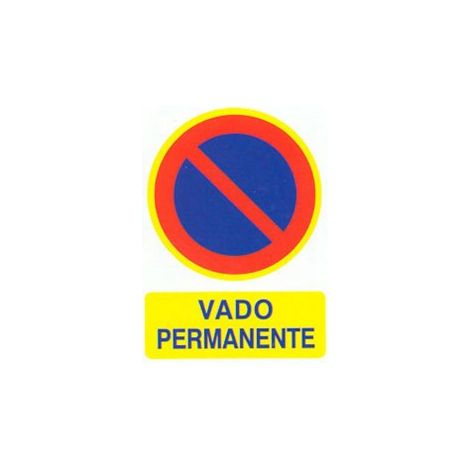 SEGNALAZIONE FISSA PVC PASSAGGIO CARRABILE PERMANENTE