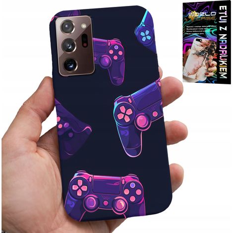 Coque pour Samsung Note 20 Ultra - Coque pour gamers, motifs gaming + film métallisé (1/5)
