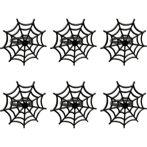 Lot de 6 ronds de serviette pour cadeaux d'Halloween (1/3)