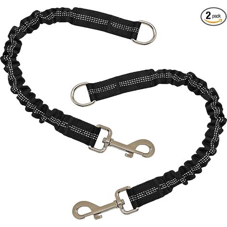 Ceinture Chien Voiture Accessoire Chien Universel Sécurité Voyage Attache Chien Voiture Réglable Nylon Laisse Voiture Chien Chat Harnais Securite Chien Voiture Noir (1/5)