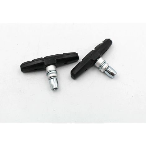 Soporte para pastillas de freno con tornillo descentrado de 70 mm, color negro (1 par)
