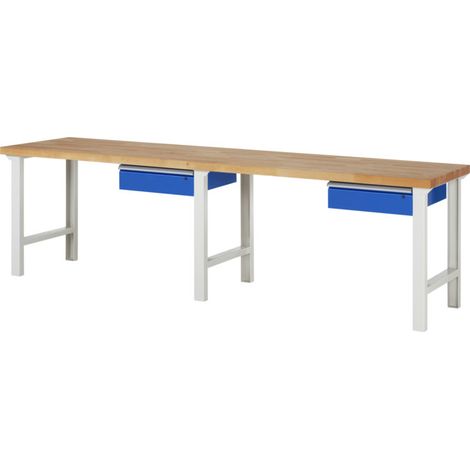 Rau Établi 7001A1, L3000xP700xH840mm, 1x tiroir-TA (1/5)