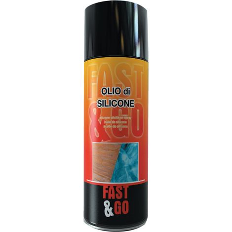 fast & go spray 400 ml huile silicone solvant lubrifiant hydrofuge