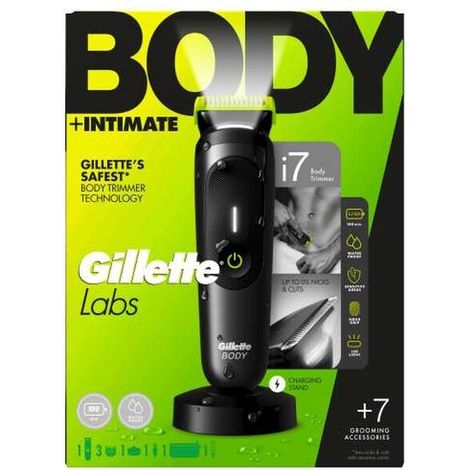 Gillette Labs Body + Intimate Trimmer i7 Trimmer