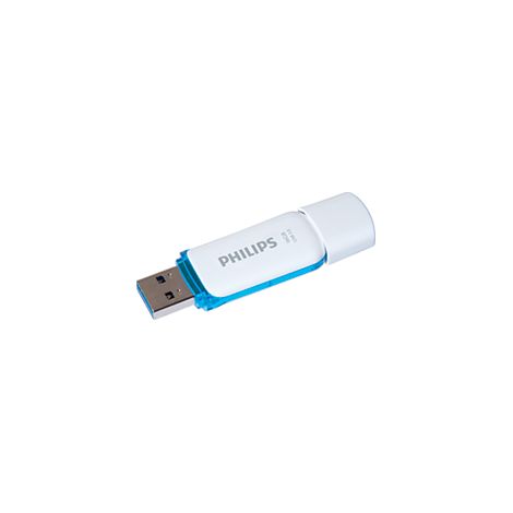 Memoria USB Philips de 16 GB FM16FD75B blanca, USB 3.2 Gen 1
