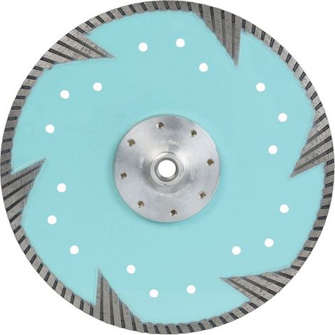Sidamo – Disque diamant pour meuleuse 230mm M14 – Tronçonnage à sec et à eau – Pour pierres naturelles et granit – 11130043