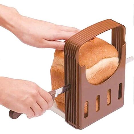 Trancheuse à pain, pièces détachées pour machine à pain, trancheuse à pain grillé, bagel, pain de mie, sandwich, idéale pour la boulangerie (1/5)