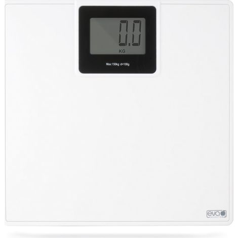 Bilancia Pesapersone Digitale Bianca Eva Collection Max 150 kg div.100 g (1/2)