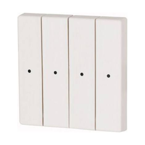 Bouton à bascule quadruple +raccord de manomètre blanc EATON CWIZ-04/01-LED (1/2)