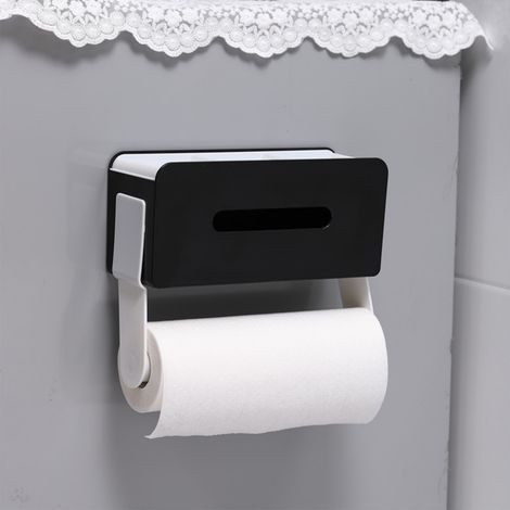 Support Magnetique Pour Essuie-Tout - Porte-Epices Magnetique - Etagere Murale Pour Refrigerateur - 25 x 20,5 x 8,5 cm - 1 Unite (1/5)