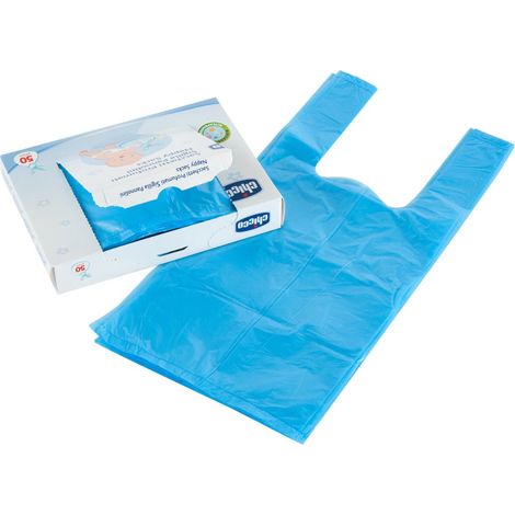 Chicco 00011358000000 bolsa plástica Azul 50 pieza(s) (1/5)