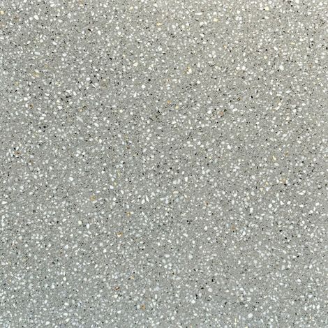 Véritable Terrazzo 20 mm - Grigio - Adouci - 60x60x2cm
