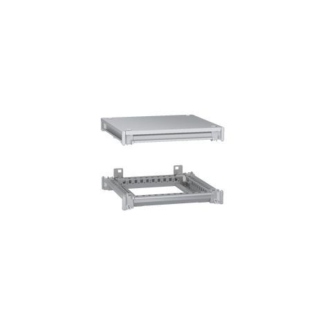 Telaio inferiore e superiore, PanelSeT SFN, per armadio elettrico L400 P400mm, tetto incluso - NSYSFNC44