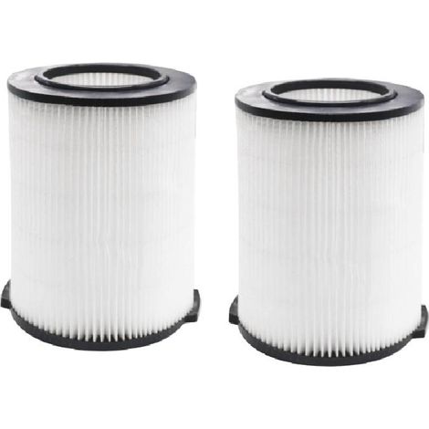 Confezione da 2 filtri di ricambio standard per aspirapolvere/aspiraliquidi VF4000, compatibili con gli aspiratori da officina Ridgid 72947 da 5-20 galloni. Compatibile anche con Craftsman 17816. (1/5)