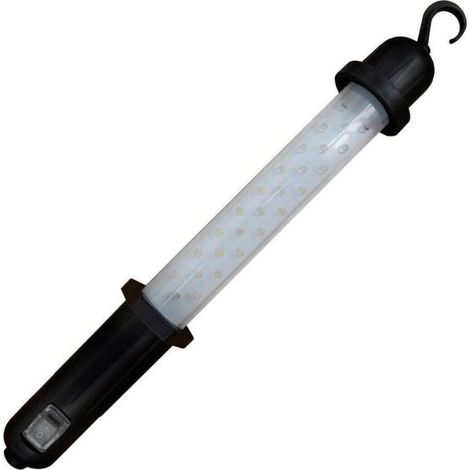 LAMPADA TORCIA LAVORO PORTATILE LED RICARICABILE FARO DA OFFICINA WL23-27