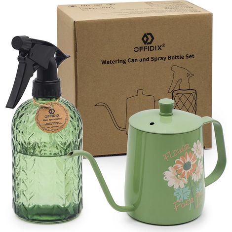 Lot de 2 vaporisateurs pour plantes Vert Pour le jardinage intérieur et extérieur ou le nettoyage de la maison (1/5)