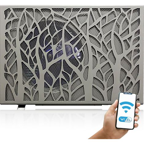 Pac first luxe inverter wifi 25 kw pour piscines de 40 à 80 m3 (1/4)
