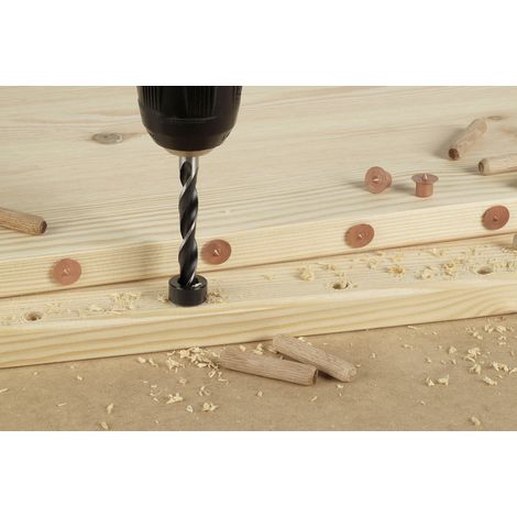 Wolfcraft Holzspiralbohrer-Set 2730000 Ø 6, 8, 10 mm 6-teilig Rundschaft Holzspiralbohrer