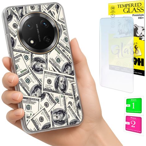 Custodia per Honor Magic7 Lite con cover fotografica e vetro temperato 9H. (1/5)