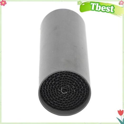 HURRISE Catalyseur de tuyaux d'échappement (48 100mm)Moto Tuyau 'échappement Catalyseur En moto arriere 48x100mm / 35x100mm/1 (1/5)