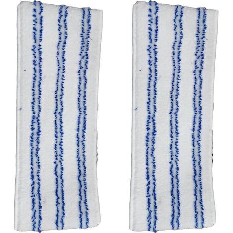 Set di 2 panni in microfibra per pulitori a vapore Polti Vaporetto, Vaporflexi Brush, Vaporetto Pro, Classic, Eco Pro 3.0, Vaporetto Eco Pro 3000, Edition, Evolution