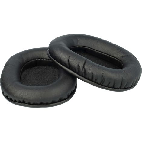 vhbw 2x Almohadillas oídos de repuesto compatible con Teufel MASSIVE auriculares, cascos - negro