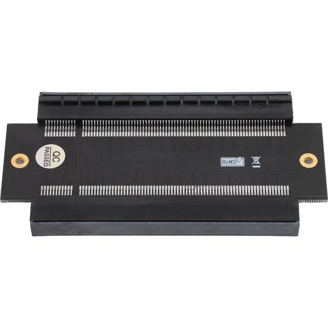 Adaptateur PCIe 16X femelle-femelle PCIe 3.0 SPEC, carte d'extension PCI Express 16X point à point pour carte graphique (1/5)