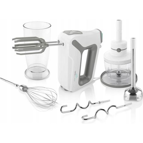 Batidora de mano Eta Lento blanca y gris 600 W (1/5)