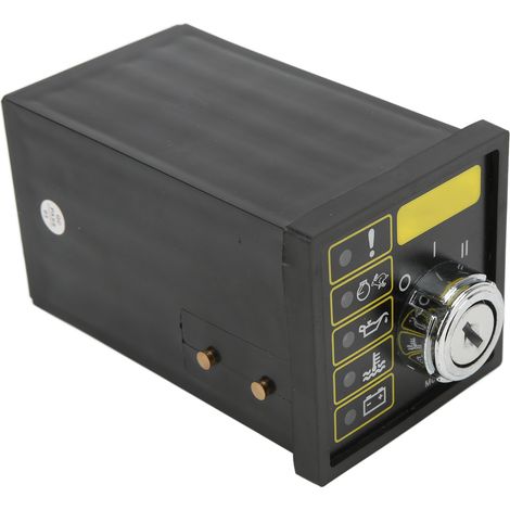 Manuel du contrôleur du groupe électrogène 501KSTM8 : Démarrage par bouton-poussoir avec fonction de protection (1/5)