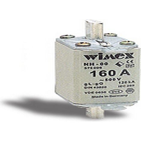 Fusibili NH gG a bassa dissipazione, 63A, 500V