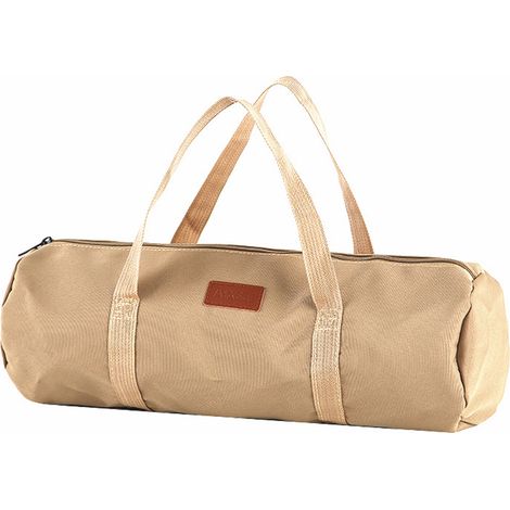 Sac de rangement outils de camping, pochette de rangement multifonction avec fermeture éclair, pour piquets de tente, outils de barbecue (Camel) (1/5)