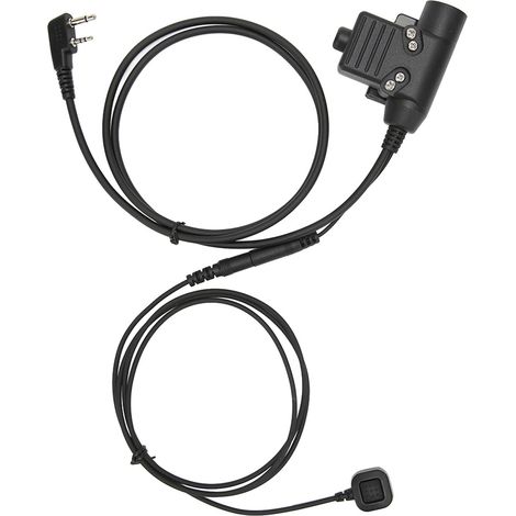 Système PTT Plug and Play U94 avec Microphone Doigt pour Icom V8 V80 V82 (1/5)