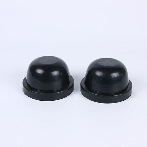 Cache Anti-poussière de Phare 80mm Pare-poussière de Capot Arrière Capot de Protection pour Ampoules de Voiture en Caoutchouc (1/4)