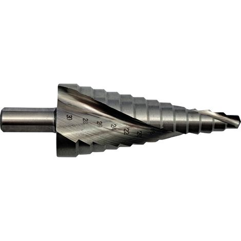 Projahn Stufenbohrer mit Spiralnut ECO HSS-G Gr.2 6-20 mm (1/2)