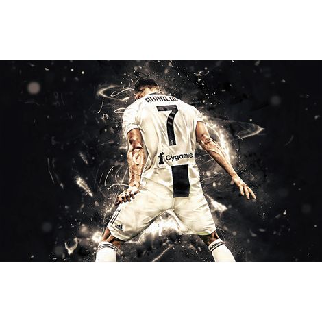 Papier peint panoramique Football - Joueur de Foot - 130 cm x 81 cm (1/2)