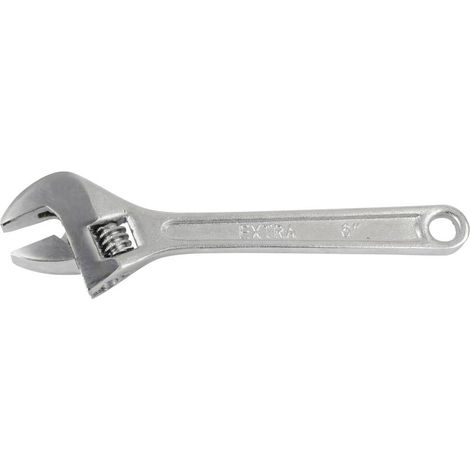Brüder Mannesmann – Clé à molette 20 mm – Ouverture de clé métrique – Construction chromée et polie – Qualité industrielle pour espaces confinés
