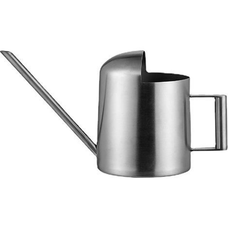 Bouilloire de douche en acier inoxydable longue bouche en métal jardinage plante verte bouilloire d'arrosage succulente petits enfants mini bouilloire d'arrosage 300ML (1/5)