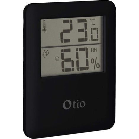 Otio - 936 054 - Termometro/igrometro interni nero
