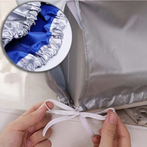Housse Climatiseur Exterieur, XU, Résistant à l'eau Couverture Extérieure de Climatiseur, Housse de Protection Anti-poussière et Anti-Neige (Size : 94x40x73cm) - KZQ (1/3)