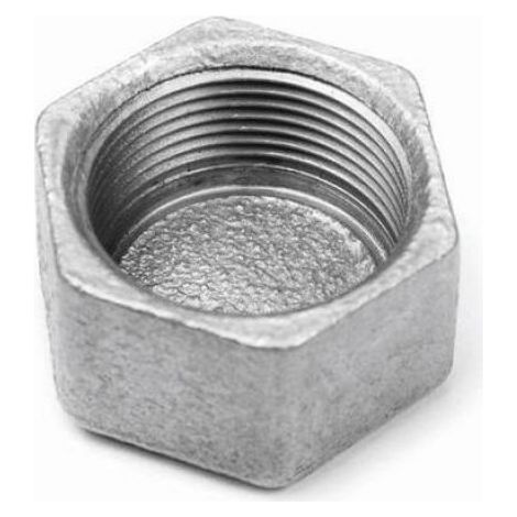 Bouchon Galvanisé 1 1/4 Pouce - Pour Tuyau En Acier - Résistant À La Corrosion - Lot De 1
