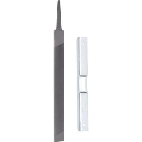 Outil de jauge Profondeur d'affûteur scie à chaîne, Comprend Un kit d'outils d'affûtage tronçonneuse et Une chaîne - (1/5)