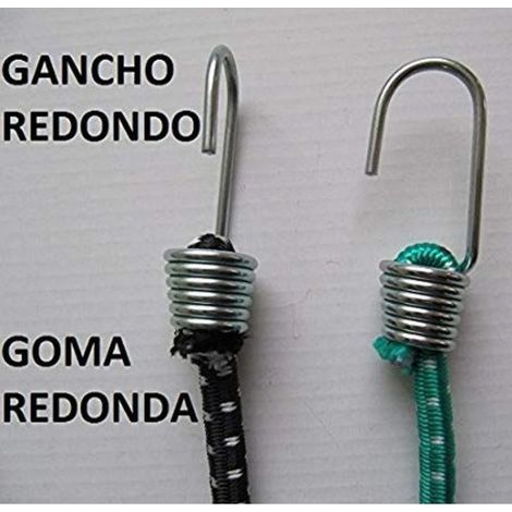 FPLUS pulpo goma elastica redondo 8 mm 1.5 mts , COMPOSICIÓN. Alma interior de goma látex. Exterior poliéster, alta tenacidad. CARACTERÍSTICAS. Cordón elástico redondo. Flexible y