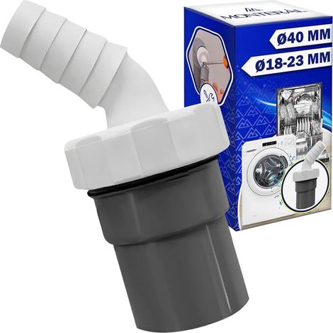 Washing Machine Drain Adapter with Outlet for Hose Diameter 40 mm and Inlet Diameter 18-23 mm – Dishwasher Drain Adaptor (1/5)