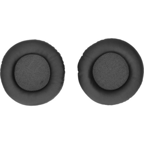 2 coussinets d'écouteur, 100 mm, mousse à mémoire de forme et similicuir, pour confort et isolation acoustique (1/5)