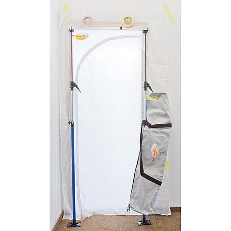 Bache porte protection poussire Premium jusqu'a 2750 de haut, pochette de transport incluse (1/3)